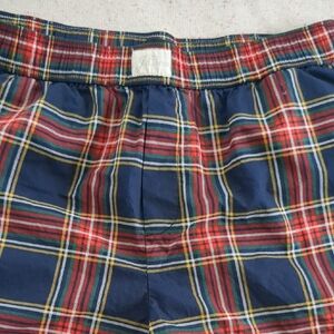 J Crew Women's Poplin Boxers Tartan M
